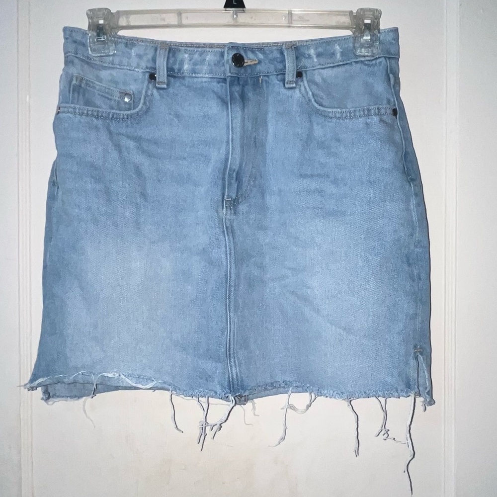 Blue skirt